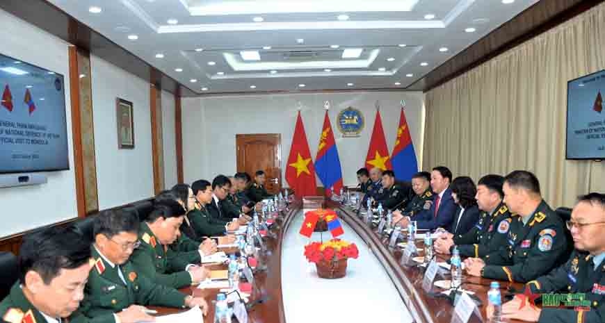 Vietnam and Mongolia foster defense cooperation
